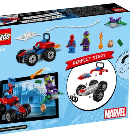 Lego Spider-Man Car Chase Marvel BRAND NEW, #76133! - Picture 5 of 7